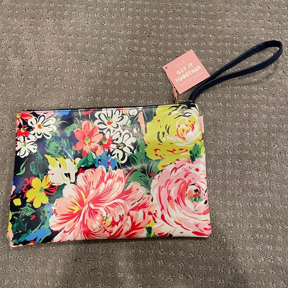 NWT Ban.do Get it Together Wristlet Pouch - Flower shop - Picture 5 of 9